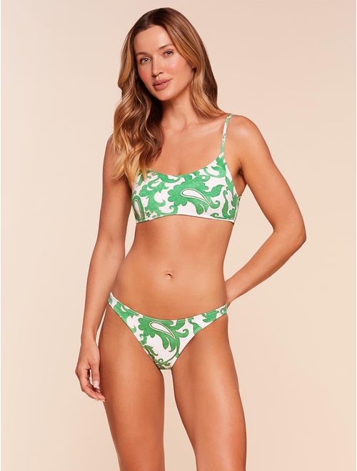 Top Faixa + Tanga Lateral Média Estampada Araguaia