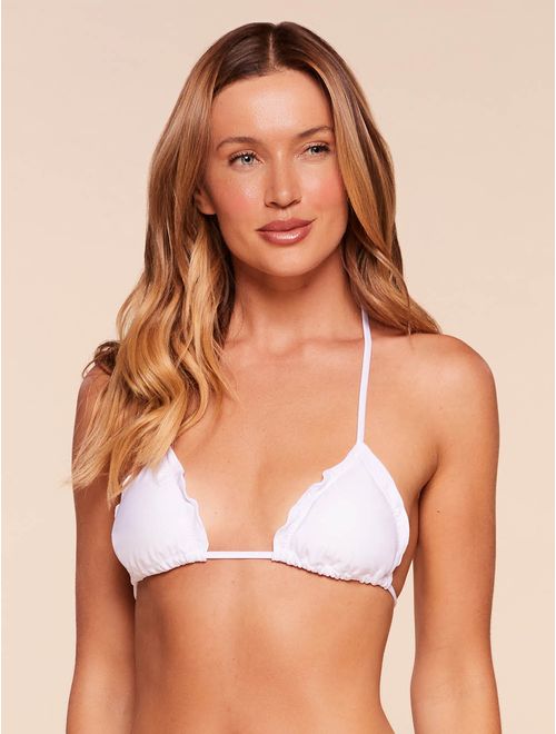 Top Cortininha Ruffle Lisos