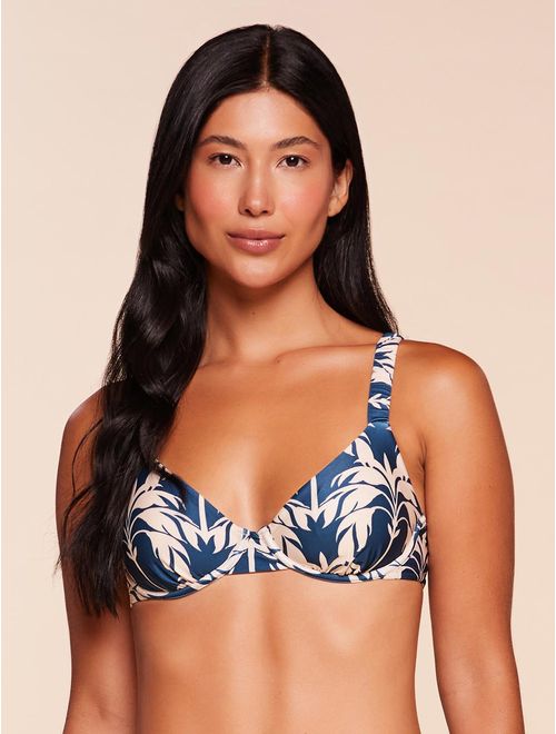 Top Meia Taça Estampado Oasis