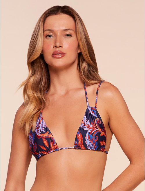 Top Cortininha Estampado Íris