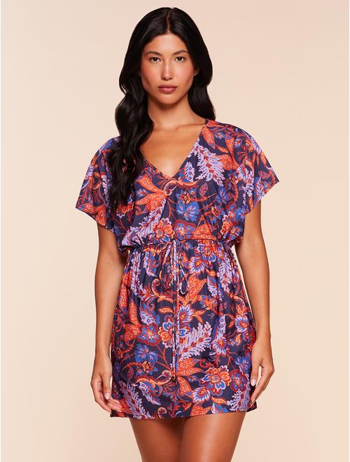 Vestido Curto Estampado Íris