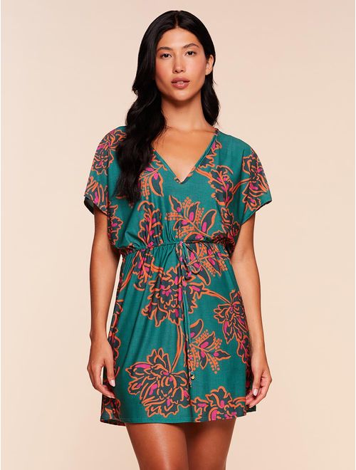 Vestido Curto Estampado Caraíva