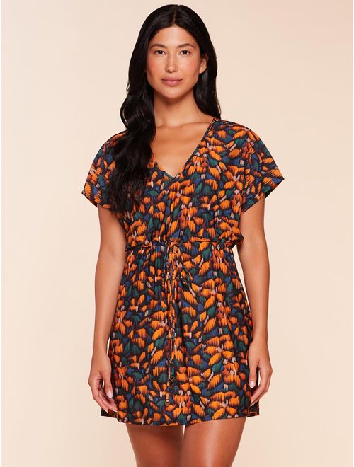 Vestido Curto Estampado Diamantina