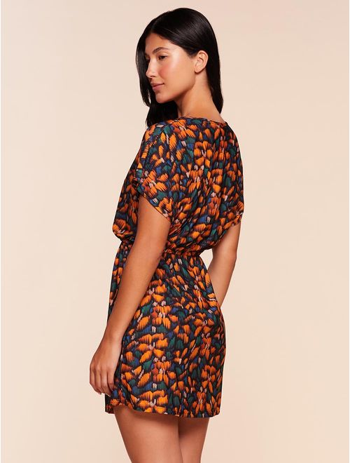 Vestido Curto Estampado Diamantina
