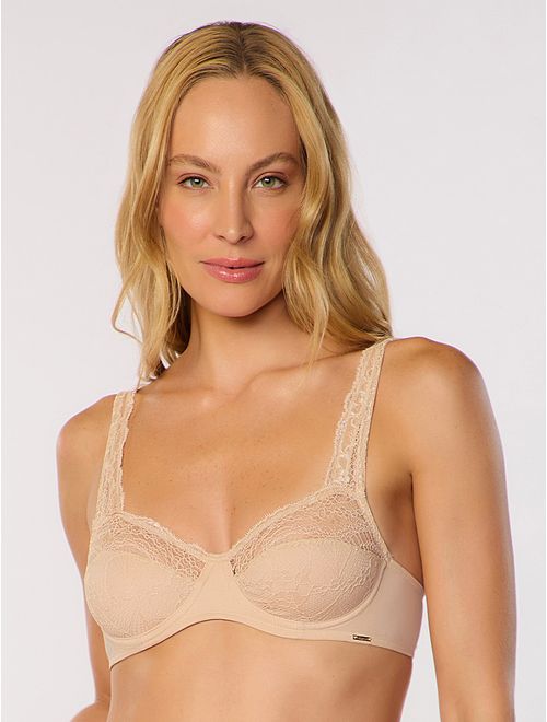 Sutiã Leve Com Aro Renda Essencial Copa B