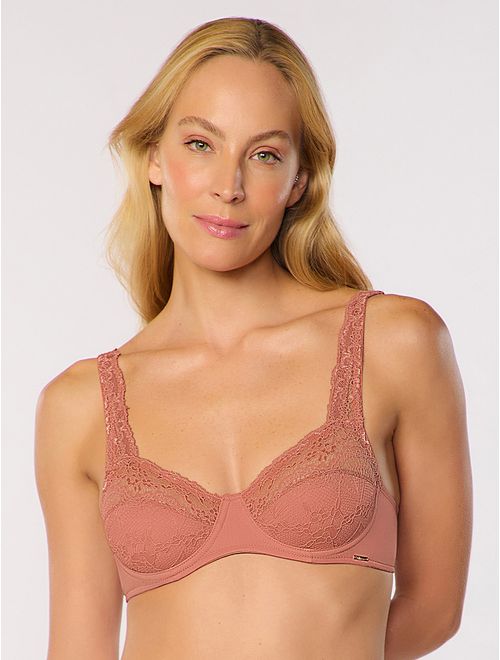 Sutiã Leve Com Aro Renda Essencial Copa D