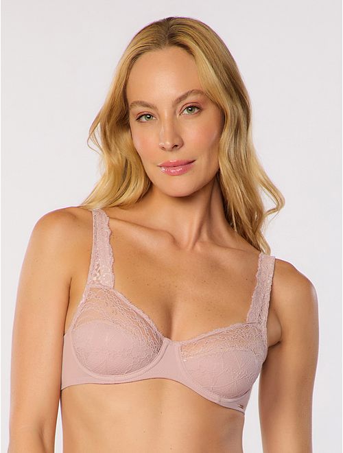 Sutiã Leve Com Aro Renda Essencial Copa D