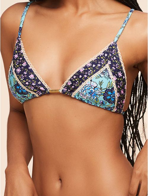 Top Cortininha Estampado Oásis