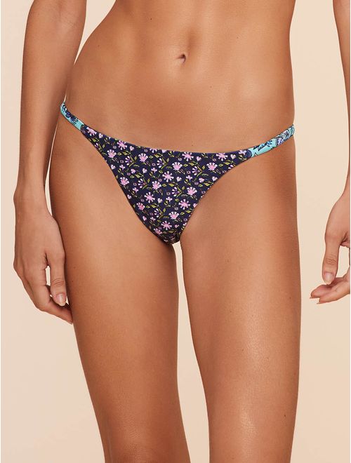 Tanga Lateral Estreita Estampada Oásis