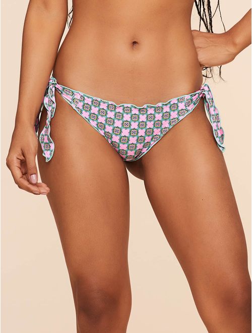 Tanga Amarradinha Estampada Vintage