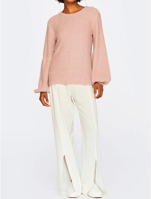 Blusa Manga Longa Tricot Atelier