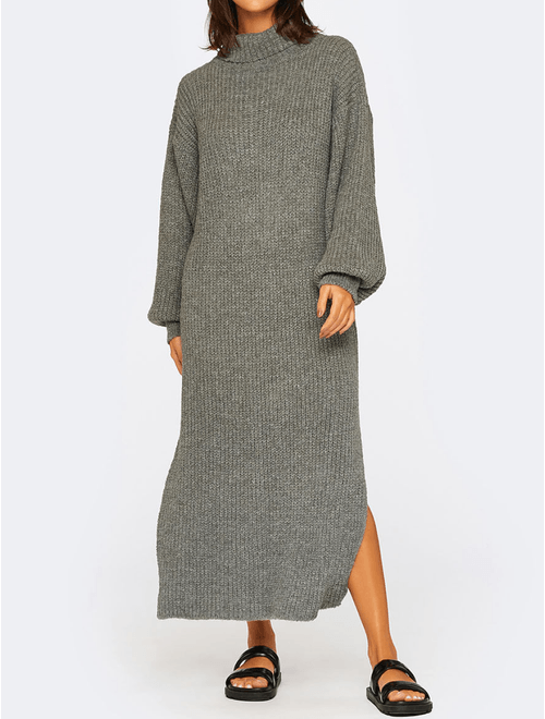 Vestido Midi Tricot Atelier