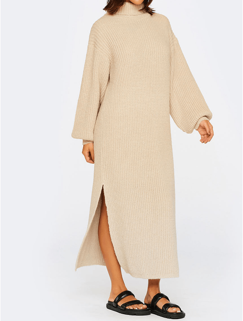 Vestido Midi Tricot Atelier