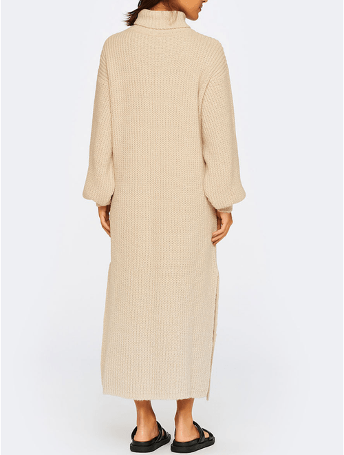 Vestido Midi Tricot Atelier