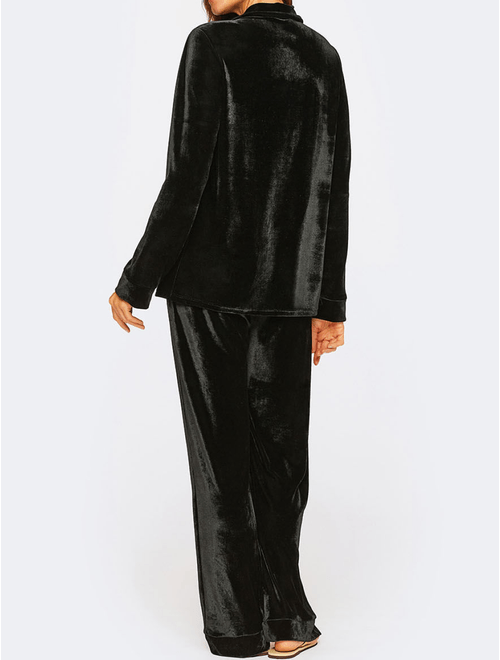 Pijama Longo Velvet Atelier