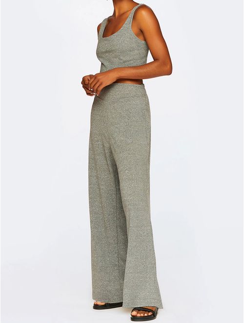 Calça Reta  Loungewear