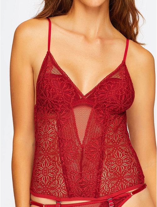 Corselet Com Cinta Liga Just love