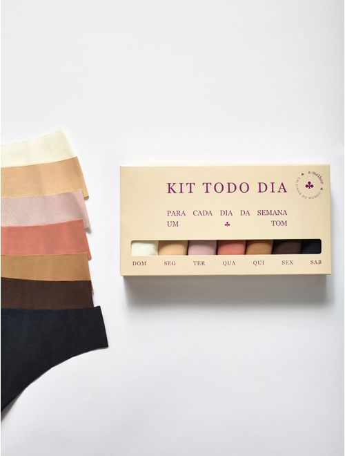 Kit Todo Dia Calcinha Biquíni