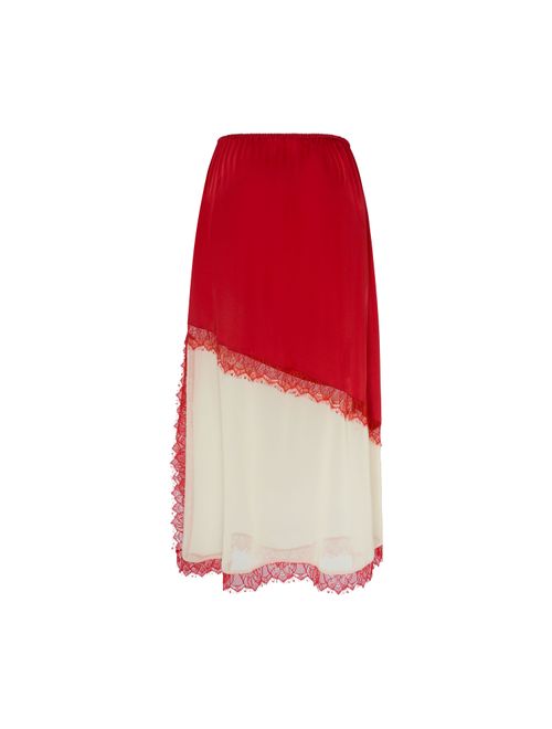 Saia Midi em Cetim Street