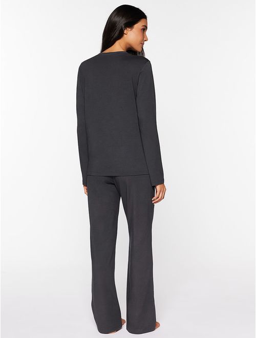 Pijama Manga Longa Pima