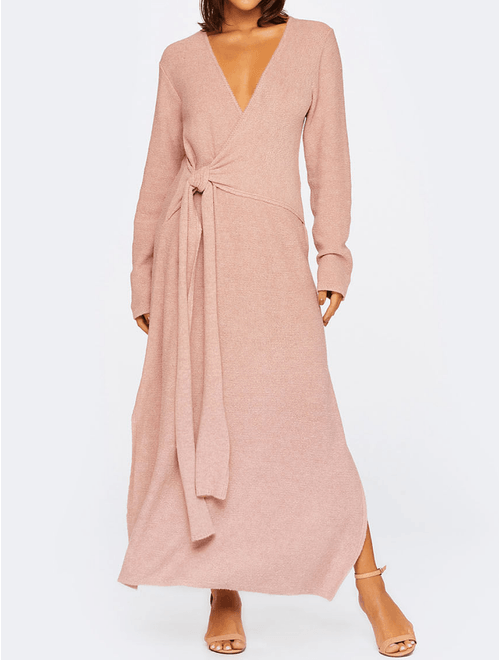 Vestido Longo Tricot Atelier